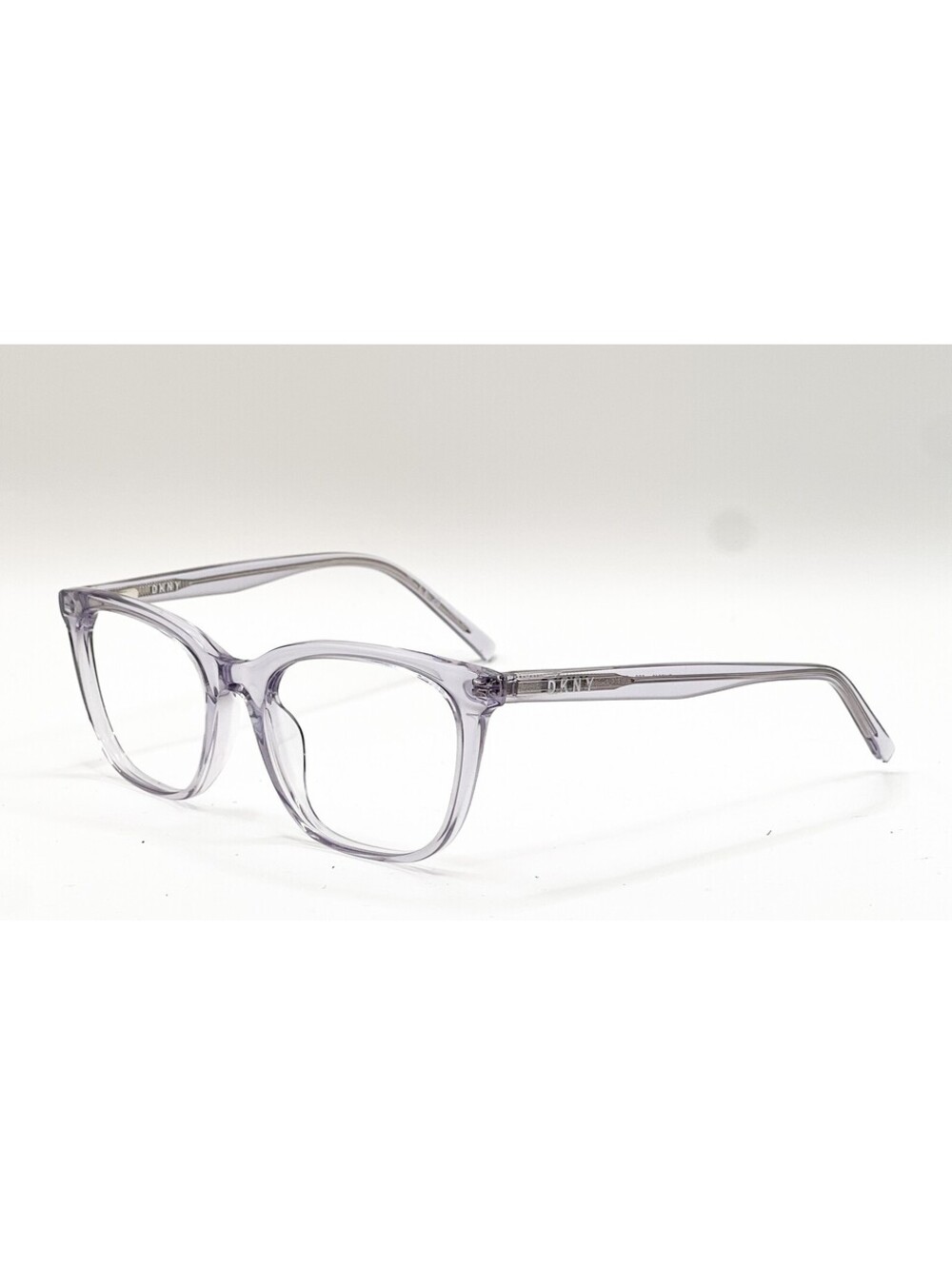 Dkny DK5040 520 Crystal Slate Lilac Rectangle Eyeglass Frames 53-18-140